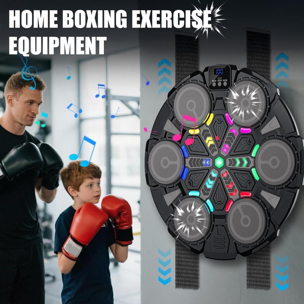 Led Gloves Music - Music Boxing Machine With Gloves Wall-Mounted