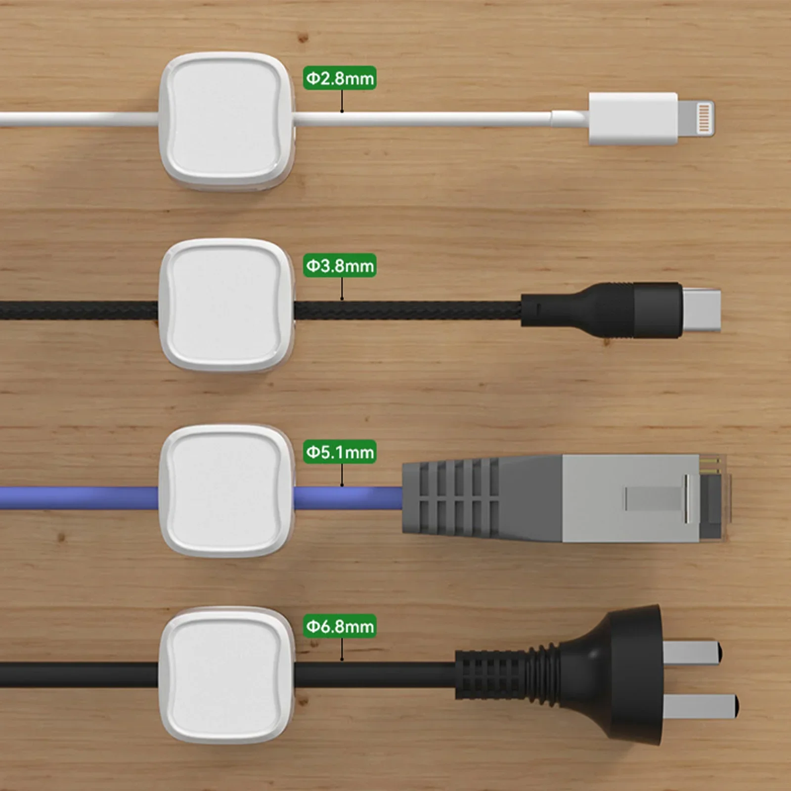 6/12/24PCS Magnetic Cable Orga - Magnetic Charging Cable ulasan dan harga