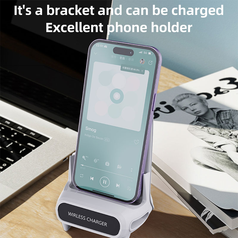 15W Portable Chair Wireless Ch - Magnetic Charging Cable ulasan dan harga
