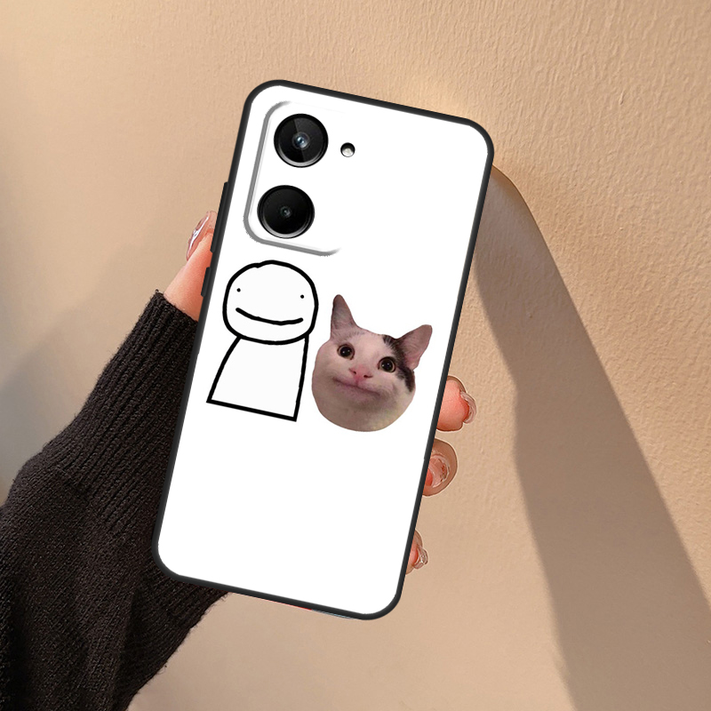 Beluga Cat Meme Face Smiling C - Realme C67 ulasan dan harga