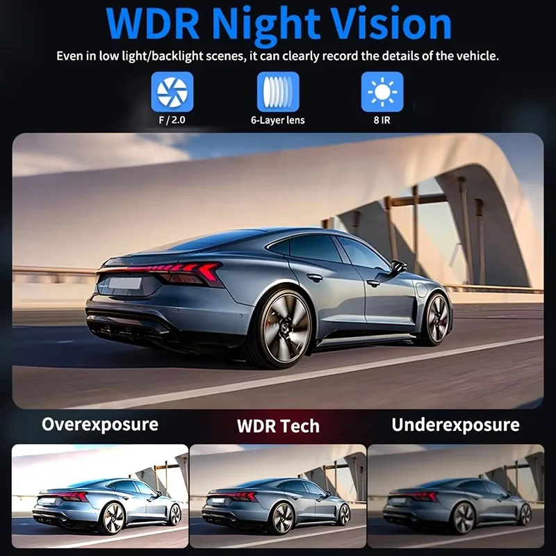1080P Dash cam 3/4 Channels Ca - Panoramic Dash Cam 360 ulasan dan harga