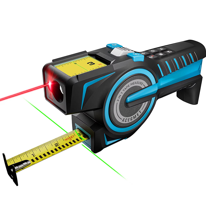 3-in-1 Distance Measurer 100M  - Laser Distance Measure ulasan dan harga