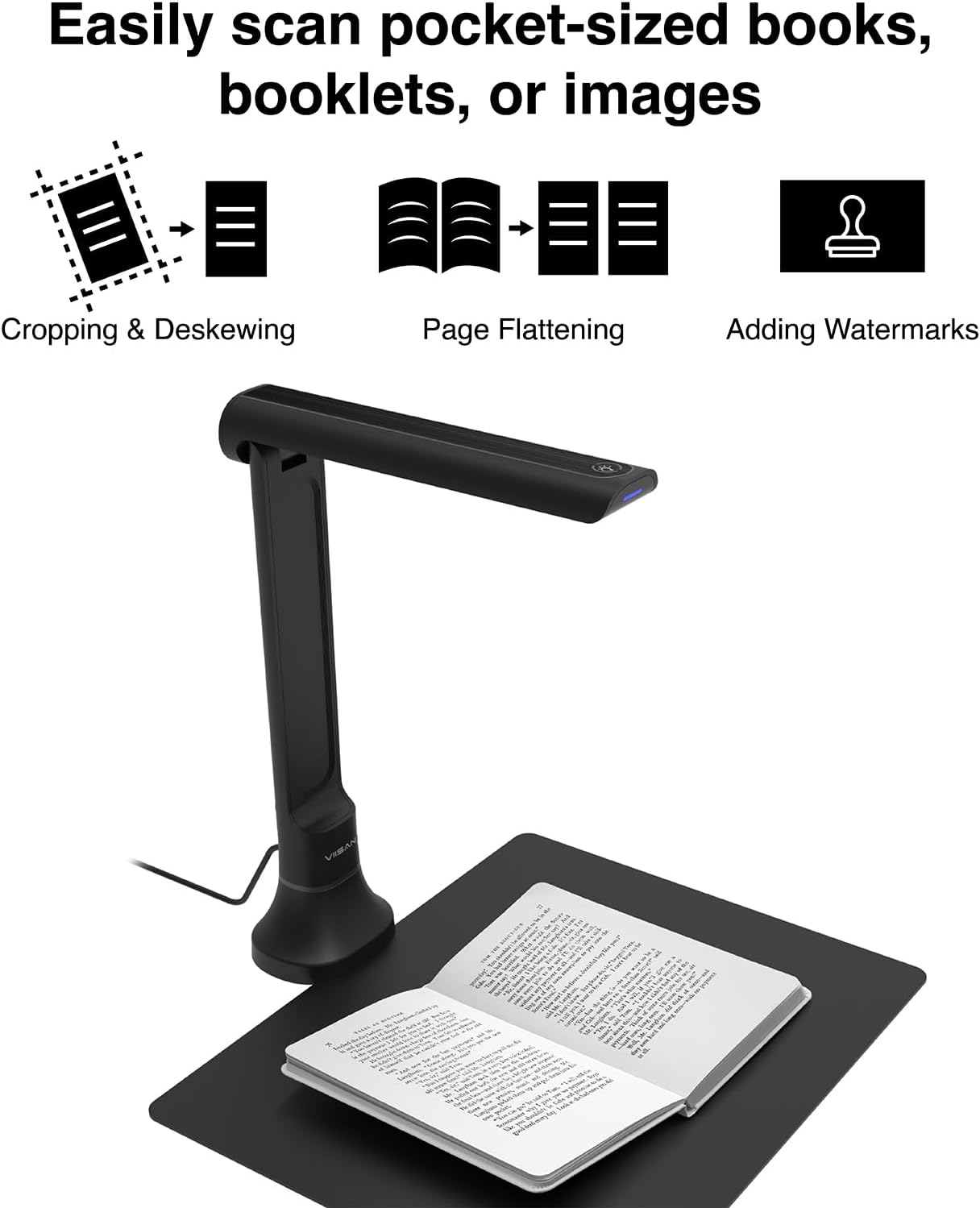 VIISAN DB8401 16MP Document Ca - Document Camera Visualizer ulasan dan harga