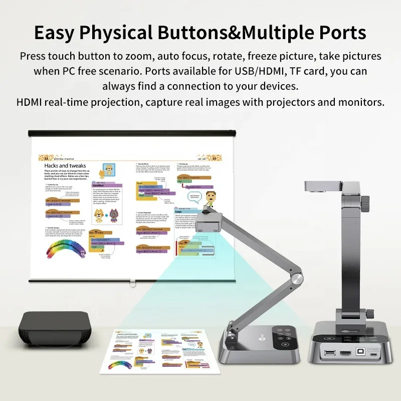 New Portable Educational Proje - Document Camera Visualizer ulasan dan harga