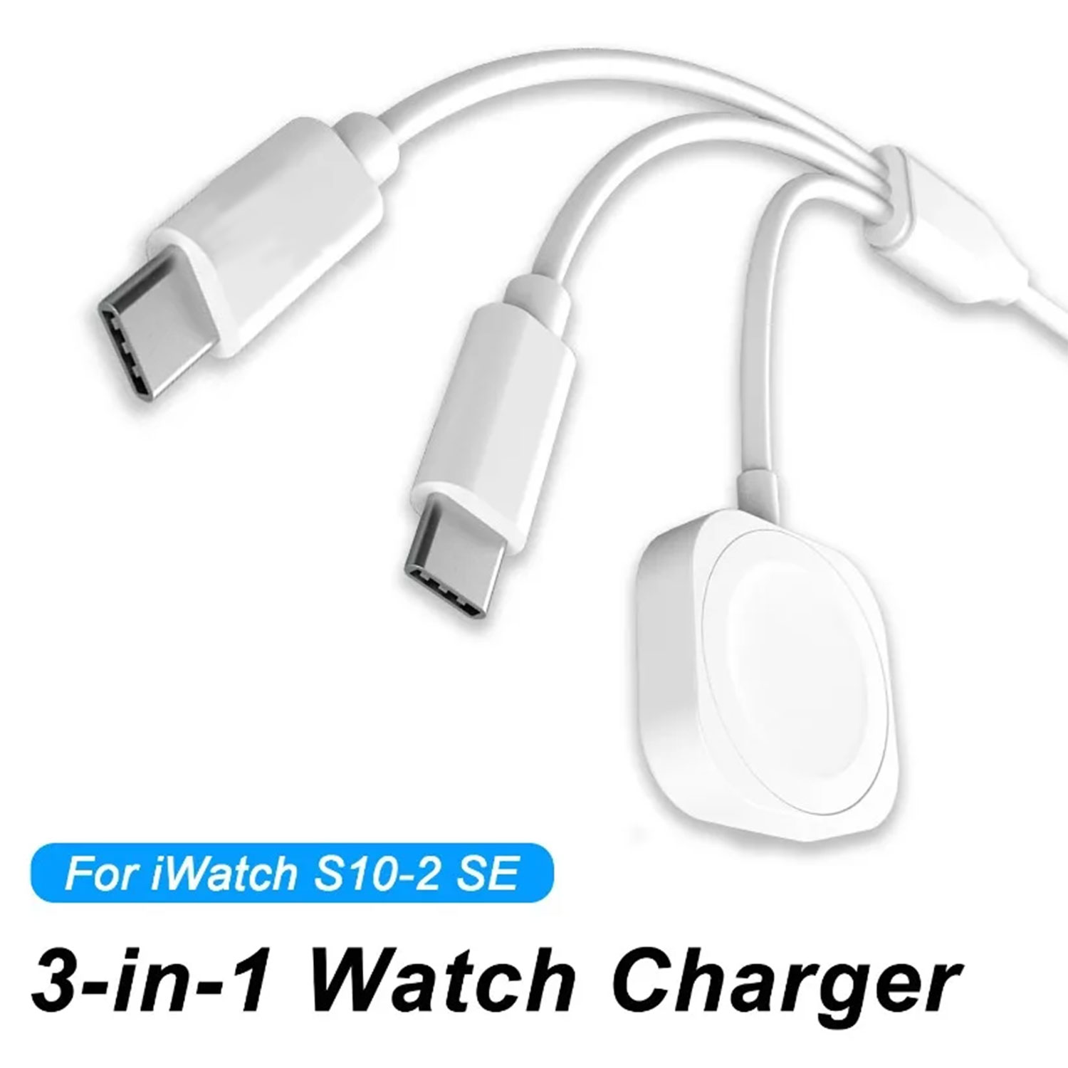 3 in 1  Magnetic Watch Charger - Magnetic Charging Cable ulasan dan harga