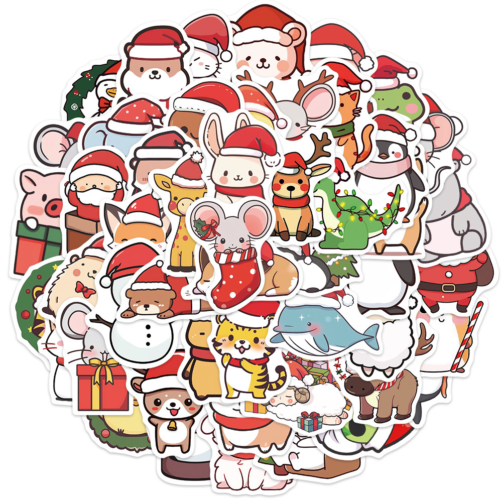 50pcs Xmas Celebration Decal P - Electronics Gadgets Store ulasan dan harga