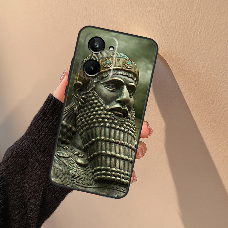 Assyrian Statue lamassu Art Ca - Realme C67 ulasan dan harga