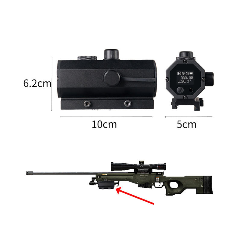 MINI8 Plug-in 1200m Ranging De - Laser Distance Measure ulasan dan harga