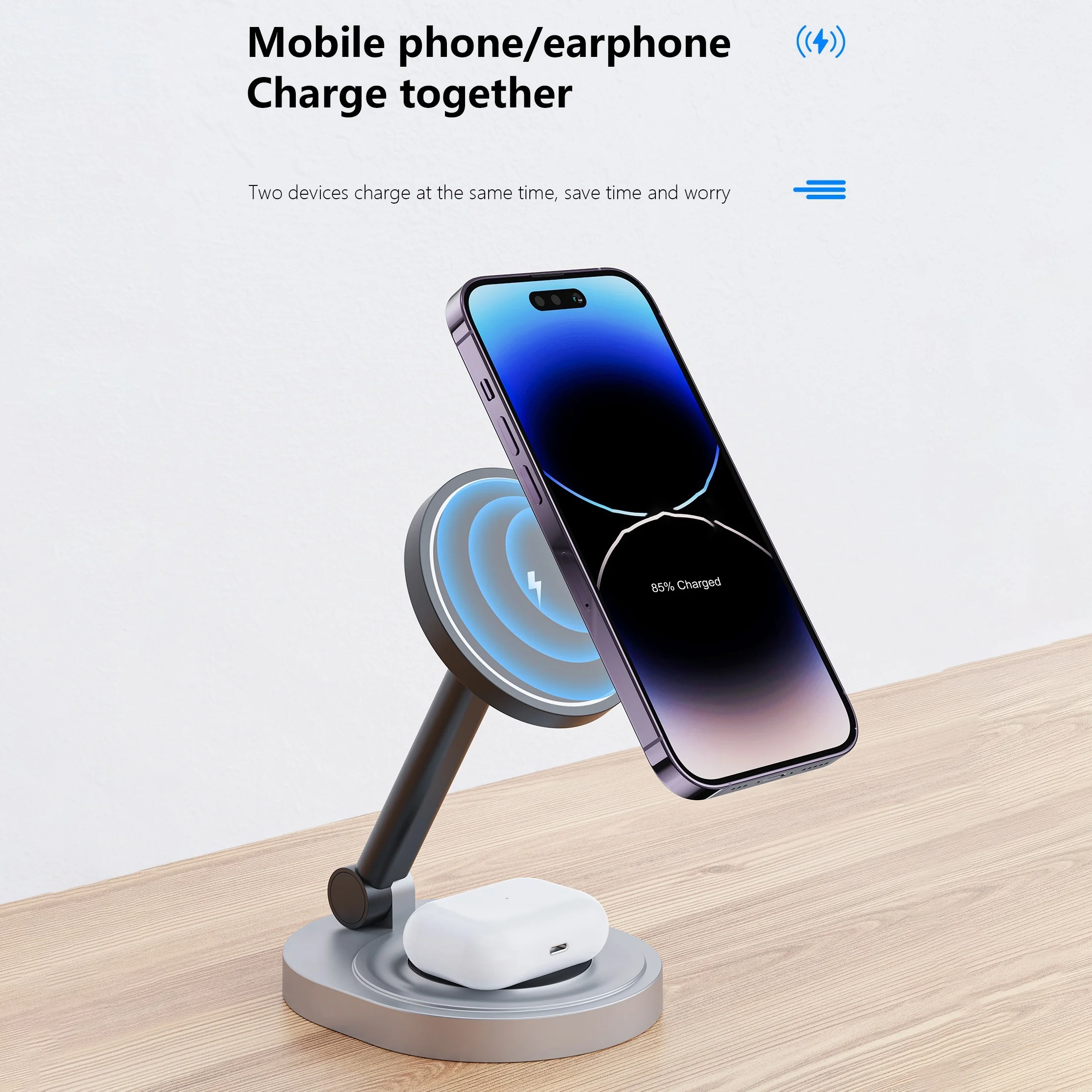 2 In 1 Magnetic Wireless Charg - Magnetic Charging Cable ulasan dan harga
