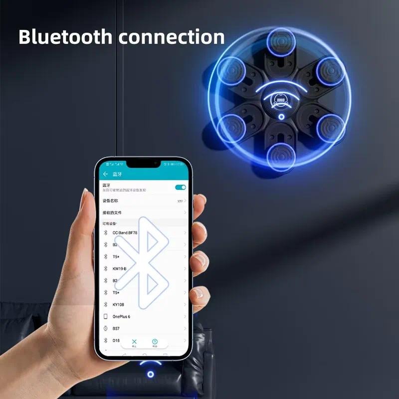 Smart Music Boxing Machine Wal - Led Gloves Music ulasan dan harga
