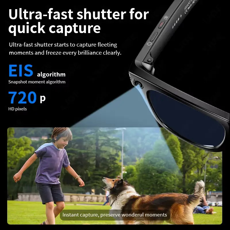 AI Smart Glasses with 8MP Came - Smart Glasses Ar ulasan dan harga
