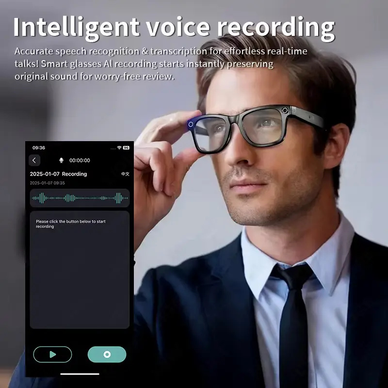 AI Smart Glasses with 8MP Came - Smart Glasses Ar ulasan dan harga